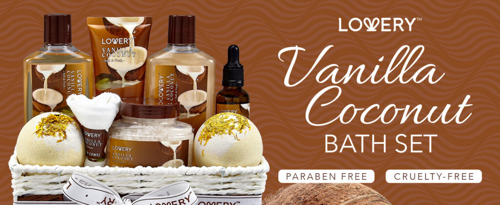 Lovery Vanila Coconut Bath Set